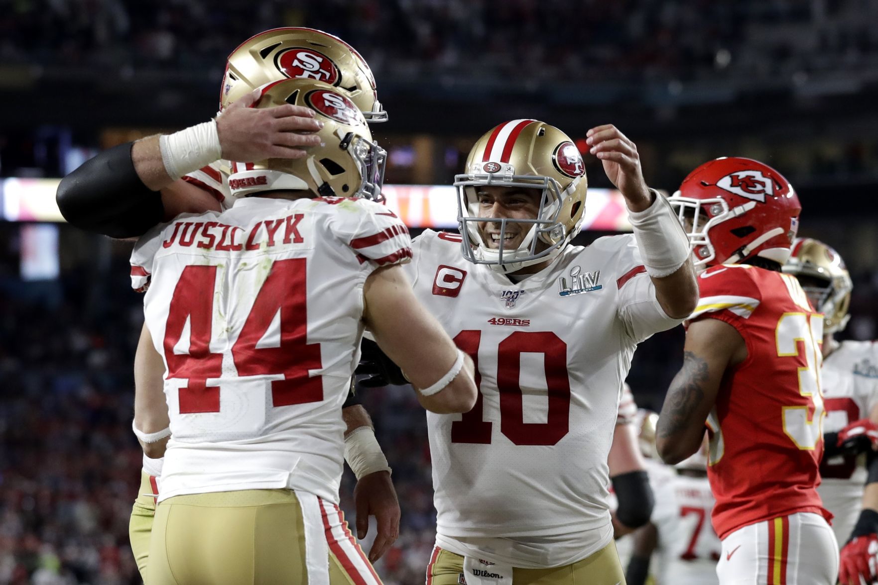 49ers Chiefs Super Bowl Football